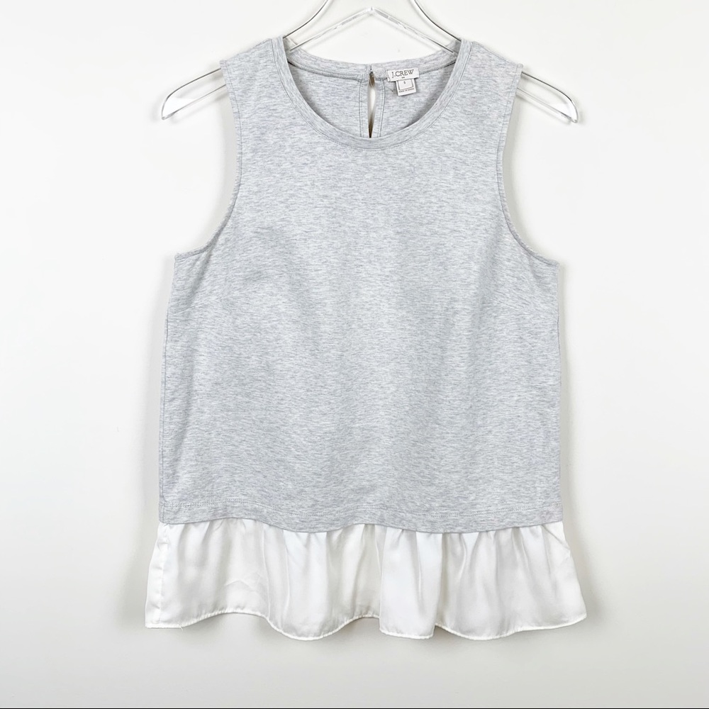 J. Crew | Ruffle Hem Tank Top